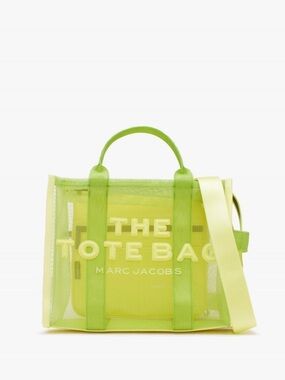 Marc Jacobs The Tote Bag - Lime Green Transparent Tote